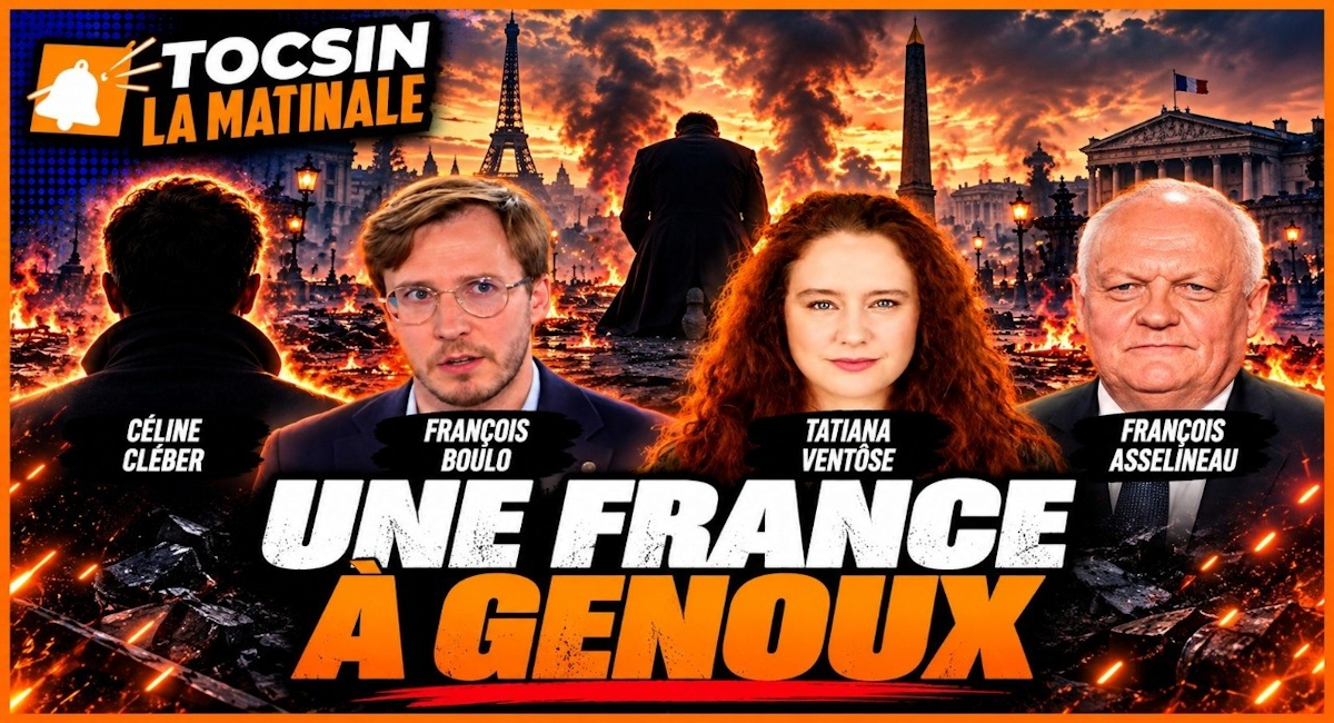 Matinale Tocsin du 23 octobre : un État qui recule, une dette qui flambe, la France vacille (Tocsin)