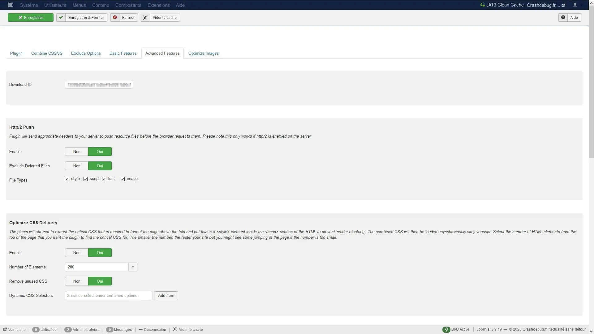 optimisation css