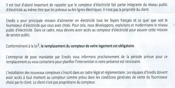 Enedis linky