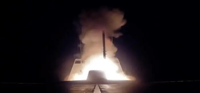 Missile Syrie 21 04 2018