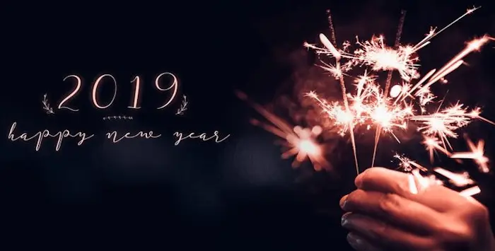 Bonne annee 2019