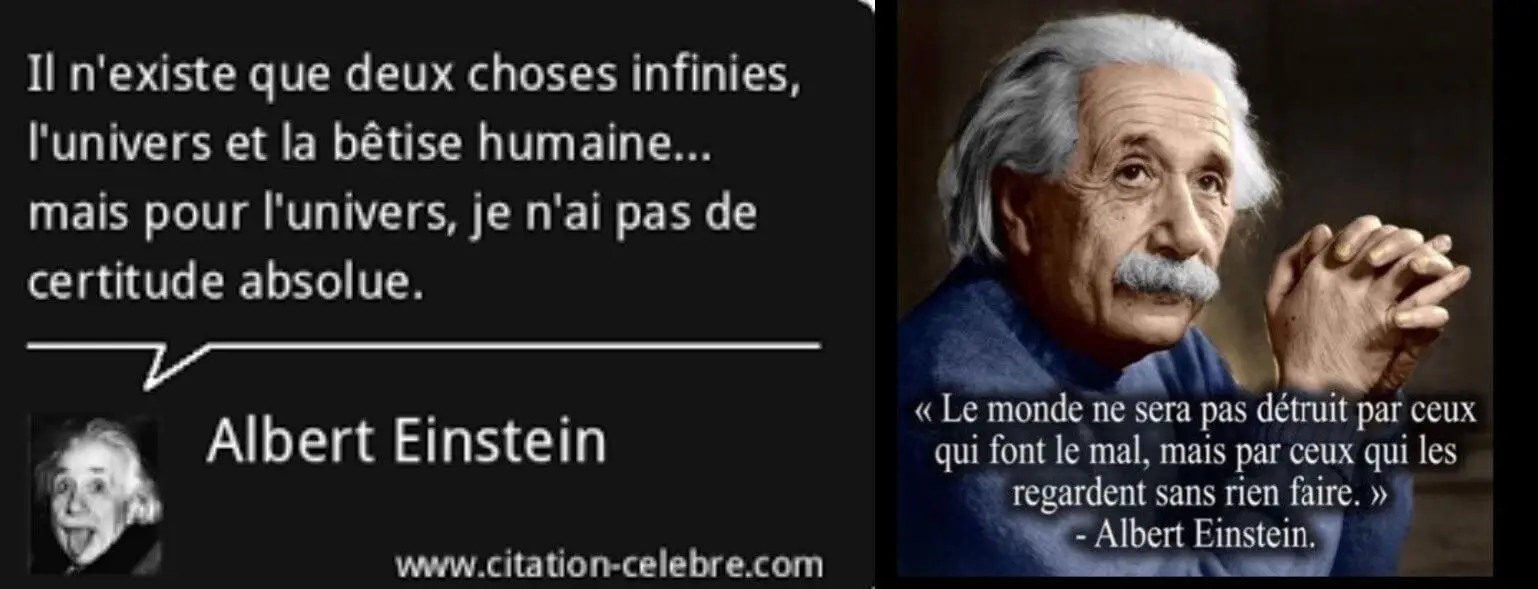 Einstein infinie