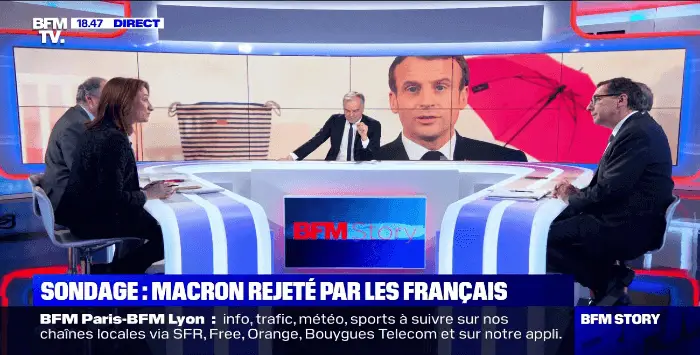 Macron sondages 2022