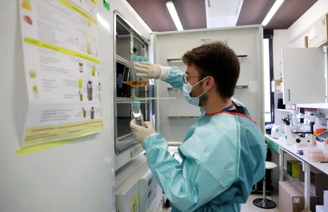 pasteur labo fioles