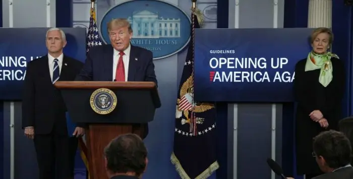 Trump covid 17 04 2020