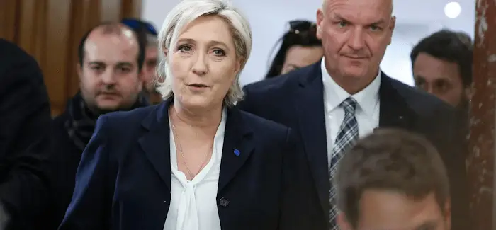 Marine le pen europe 14 04 2017