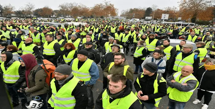 Manifestation gillets jaunes 19 janvier 2019