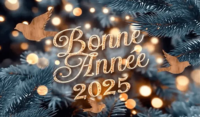 Bonne annee 2025