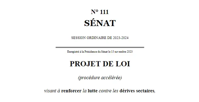 projet de loi senat