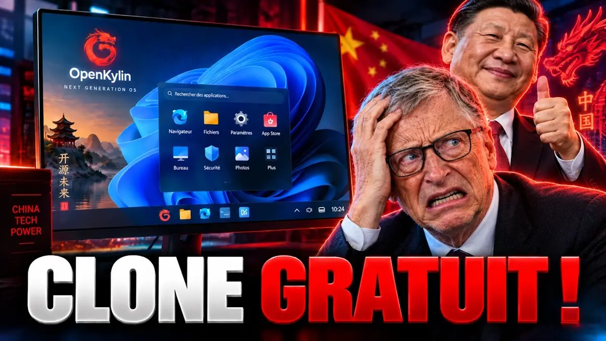 Windows 11 a un clone gratuit… et il vient de Chine ! (Révolution High-Tech)