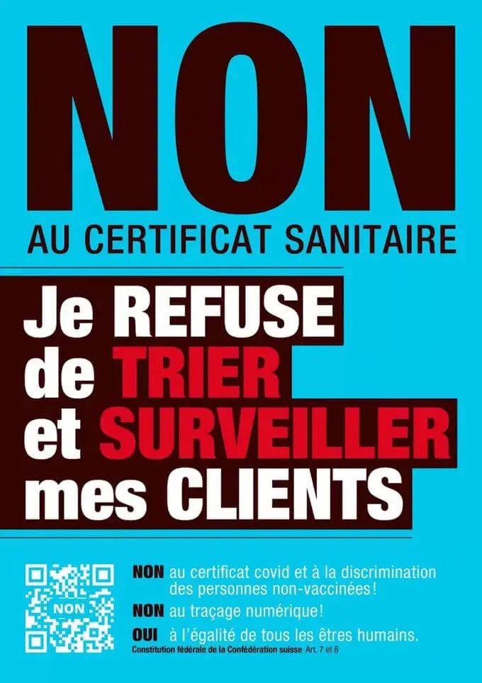 non certificat sanitaire