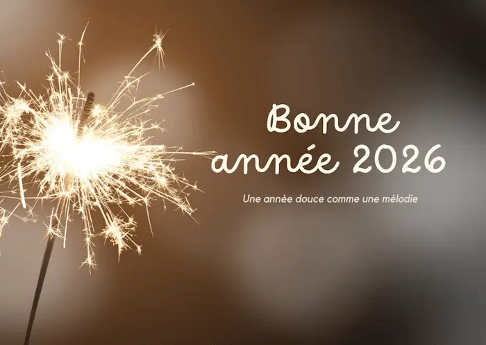 Bonne annee 2026