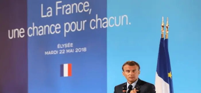 Macron Sondage 55 pour cents francais peur pauvrete