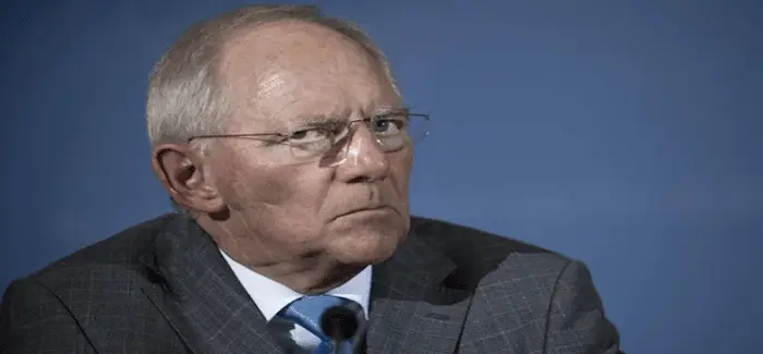 Wolfgang Schaeuble 27 04 2016