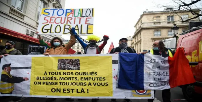 manif securite globale 17 11 2020