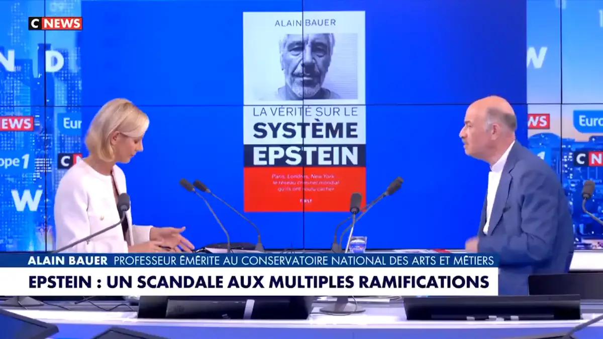 Alain Bauer : "L’affaire Epstein n’est pas une affaire de complotistes, c’est une réalité qui va exploser." (Citoyen initié)