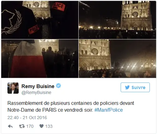 Policier twitter 22 10 2016