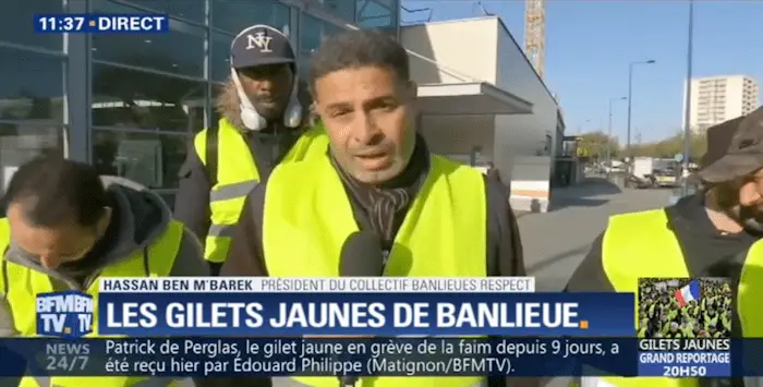Banlieue gilets jaunes 06 12 2018