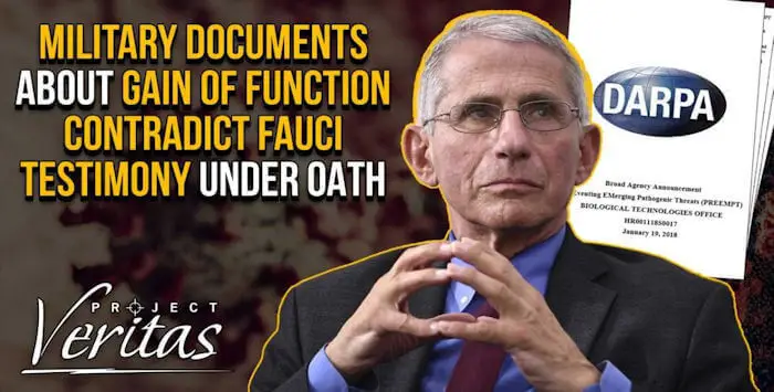 Fauci covid darpa