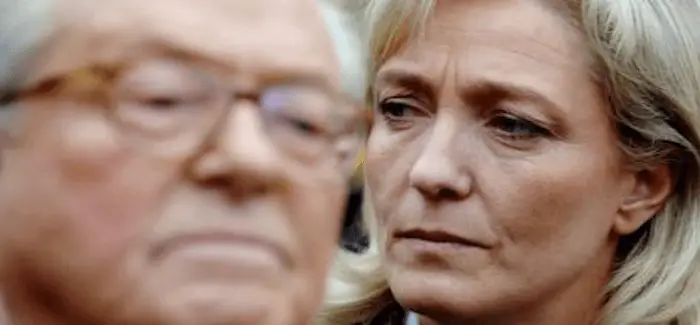 Marine et jean marie le pen financement FN 2017 01 01 2016