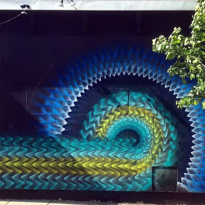hoxxoh kaleidoscope street art couleurs mandala 6