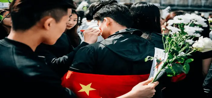 manifestation chinois 03 04 2017