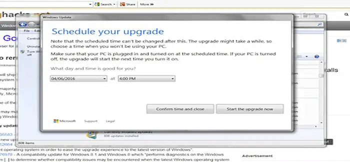 Windows10 update forcee 09 06 2016