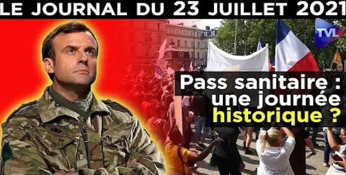 Pass sanitaire tvl 24 07 2021