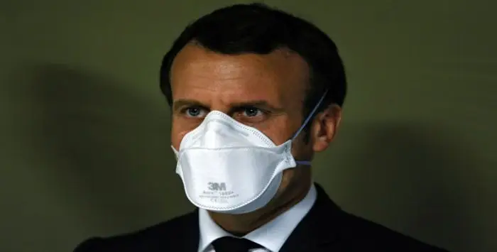 Macron FFP2 04 04 2020