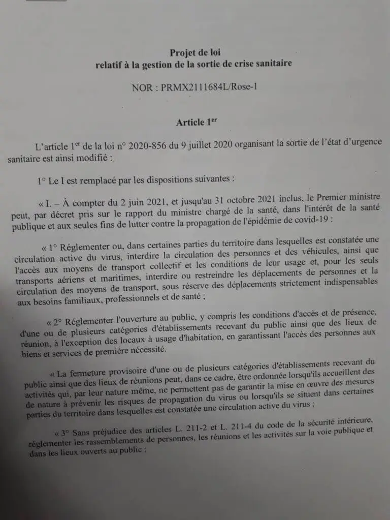 projet de loi sortie etat durgence sanitaire 768x1023