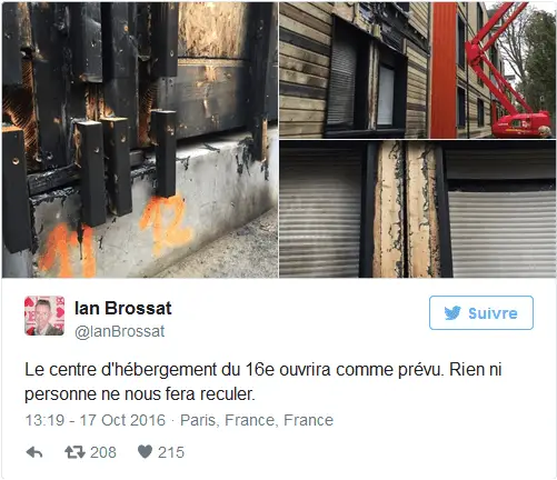 Centre SDF incendie twitter2