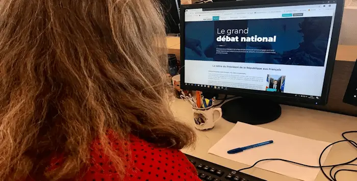 Grand debat internet capture 22 01 2019
