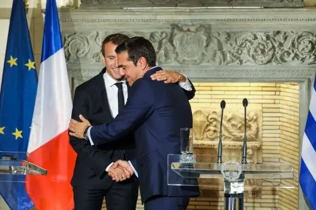 Emmanuel Macron et Alexis Tsipras inside full content pm v8
