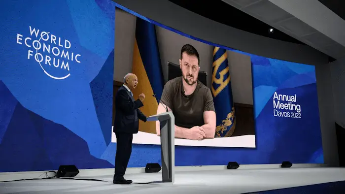 Zelensky davos