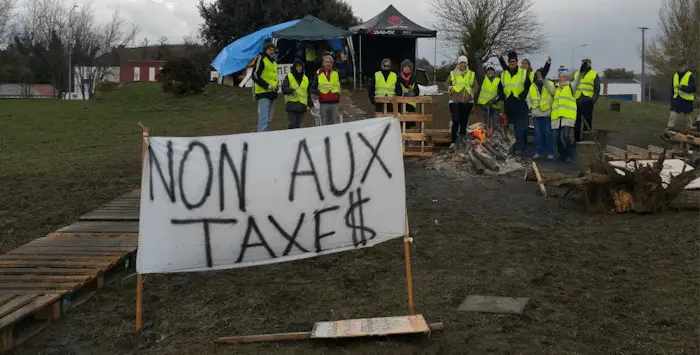 Gillets jaunes 84 francais 29 11 2018