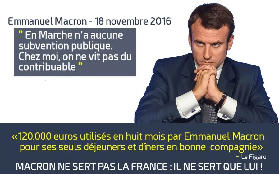 MAcron impots