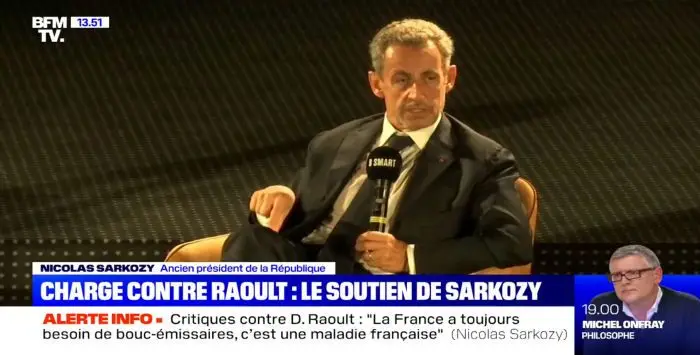 Sarkozy raoult