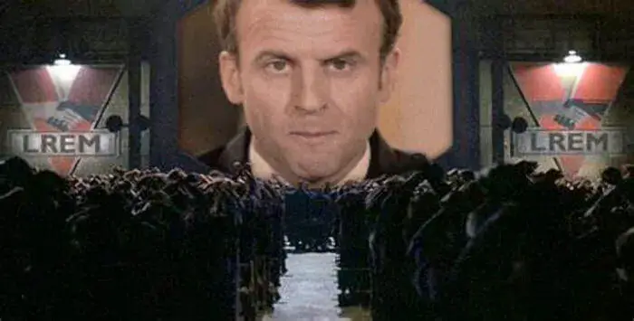 Macron 1984 orwell