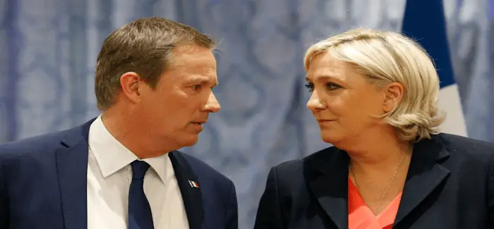Dupont aignant le pen 12 05 2018