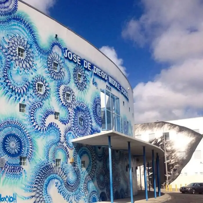 hoxxoh kaleidoscope street art couleurs mandala 8