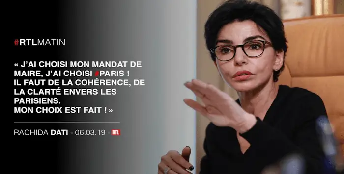 Rachida dati censure 13 03 2019