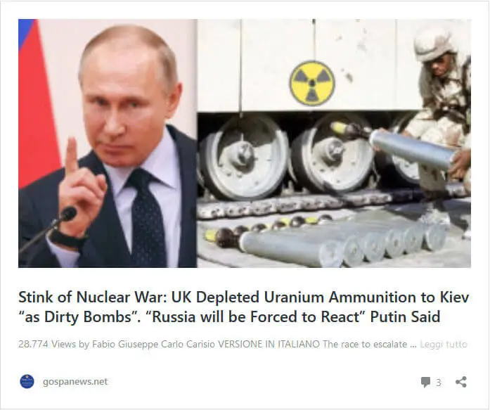 Dirty bomb