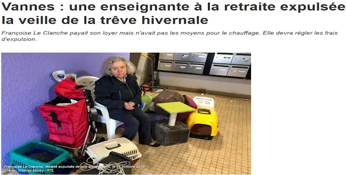 Enseignante expulse