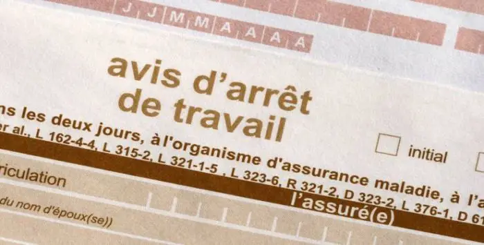 Arret travail 26 02 2020
